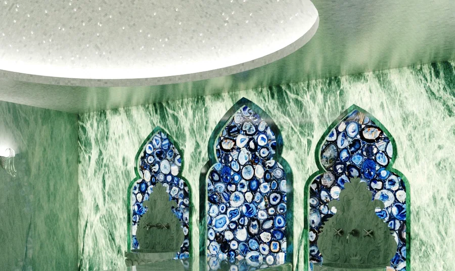 Свет, ароматерапия и SPA-сценарии в хаммаме
