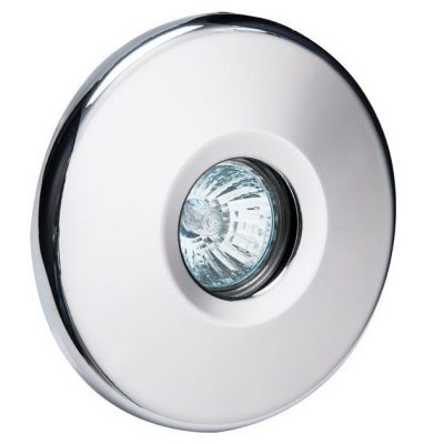 Прожектор галогеновый MIDI 50 Вт, 12В AC, круг 140 мм, V4A, 2 м кабель 2x1,5 мм2, RG Прожектор галогеновый MIDI 50 Вт, 12В AC, круг 140 мм, V4A, 2 м кабель 2x1,5 мм2, RG
