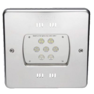 Прожектор 21 Power LED 2.0, 56 Вт, 24В DC, квадрат 270 мм, V4A, монох. 3000К, 5 м каб. 2x1,5 мм2, BZ Прожектор 21 Power LED 2.0, 56 Вт, 24В DC, квадрат 270 мм, V4A, монох. 3000К, 5 м каб. 2x1,5 мм2, BZ