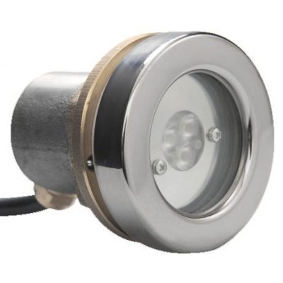 Прож. 3 Power LED 2.0, 8 Вт, 24В DC, круг 72 мм, накл. с контраг., V4A, 3000К, 5 м 2x0,75 мм2, BZ Прож. 3 Power LED 2.0, 8 Вт, 24В DC, круг 72 мм, накл. с контраг., V4A, 3000К, 5 м 2x0,75 мм2, BZ