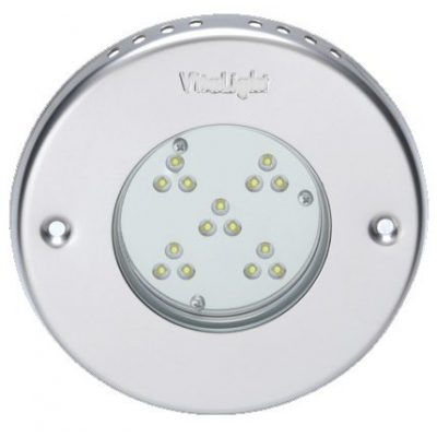 Прож. 15 Power LED 2.0, 40 Вт, 24В DC, круг 155 мм, V4A, монох. 6000К, 5 м кабель 2x1,5 мм2, BZ Прож. 15 Power LED 2.0, 40 Вт, 24В DC, круг 155 мм, V4A, монох. 6000К, 5 м кабель 2x1,5 мм2, BZ