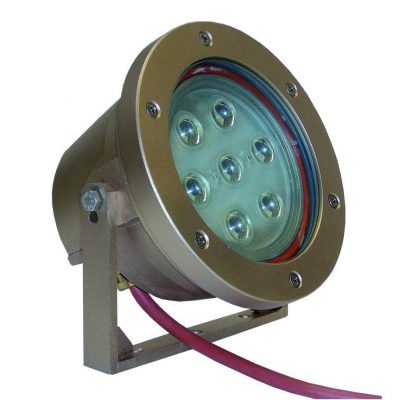 Светодиодный прожектор монохромный, Power-LED 7 x 3 Вт, светодиодная лампа HR 111, цвет синий Светодиодный прожектор монохромный, Power-LED 7 x 3 Вт, светодиодная лампа HR 111, цвет синий