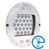 Светодиодный прожектор Power-LED, 24 x 3 Вт, 12 В, накладка-нерж.сталь, RGB, с 5-м. кабелем Светодиодный прожектор Power-LED, 24 x 3 Вт, 12 В, накладка-нерж.сталь, RGB, с 5-м. кабелем